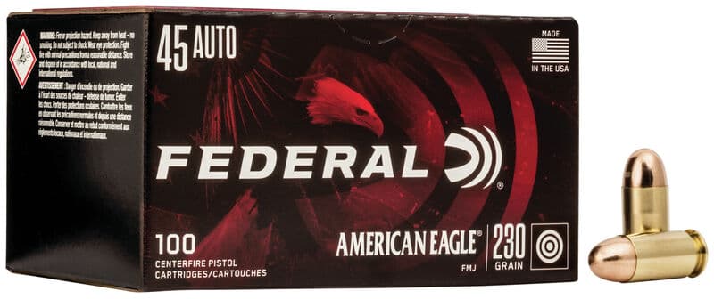 Federal American Eagle Centerfire Pistol Ammo