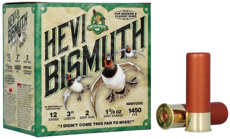 Remington Hevi Bismuth 12ga, 3", 1-3/8oz, 2 Shot