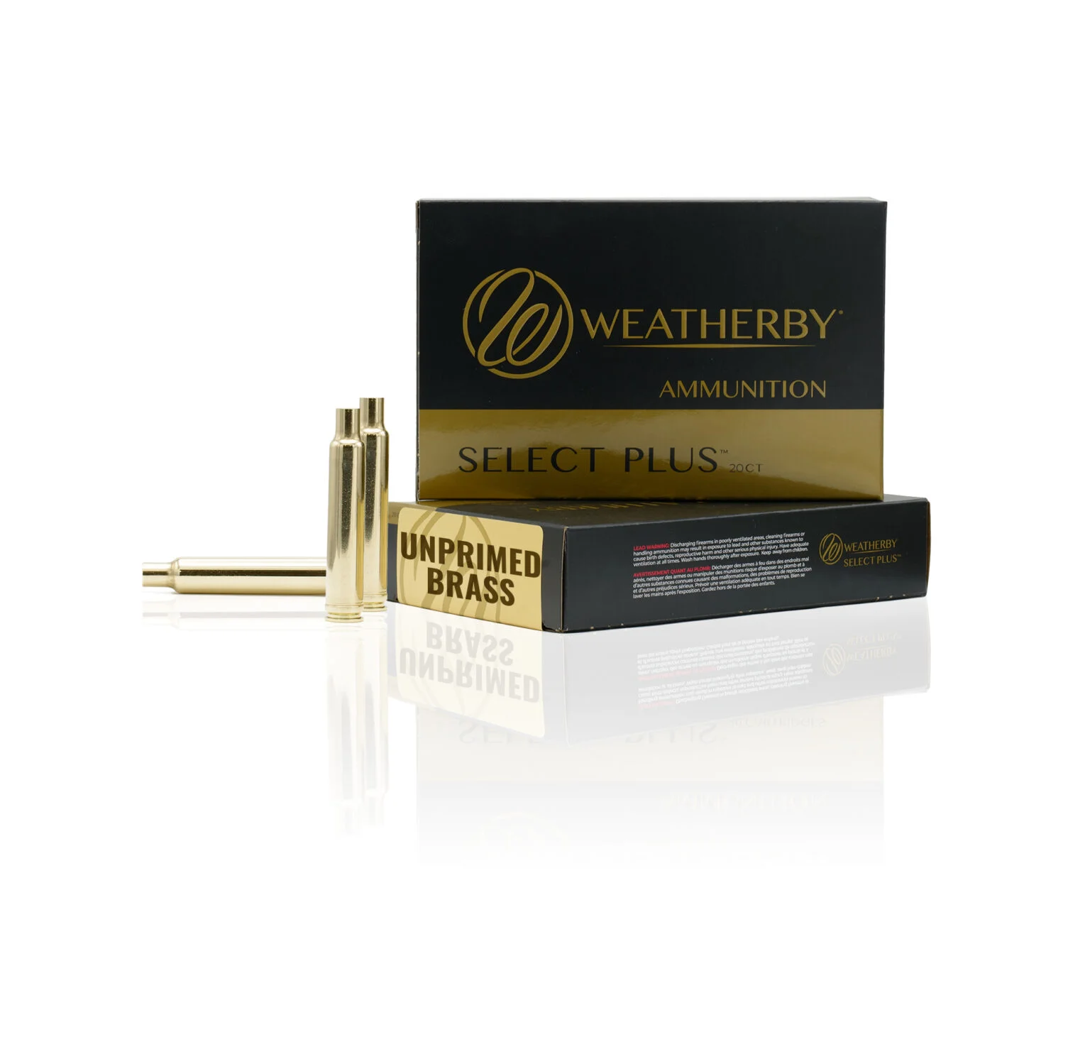 Weatherby Unprimed Rifle Cases