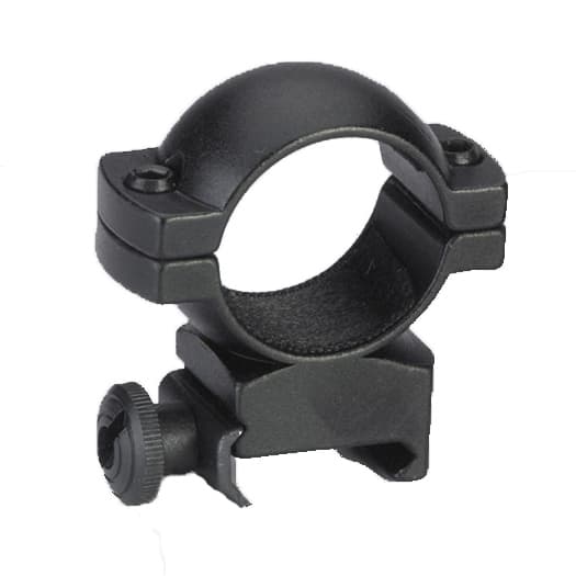 Traditions 1" High Matte Weaver Style Scope Rings, Black