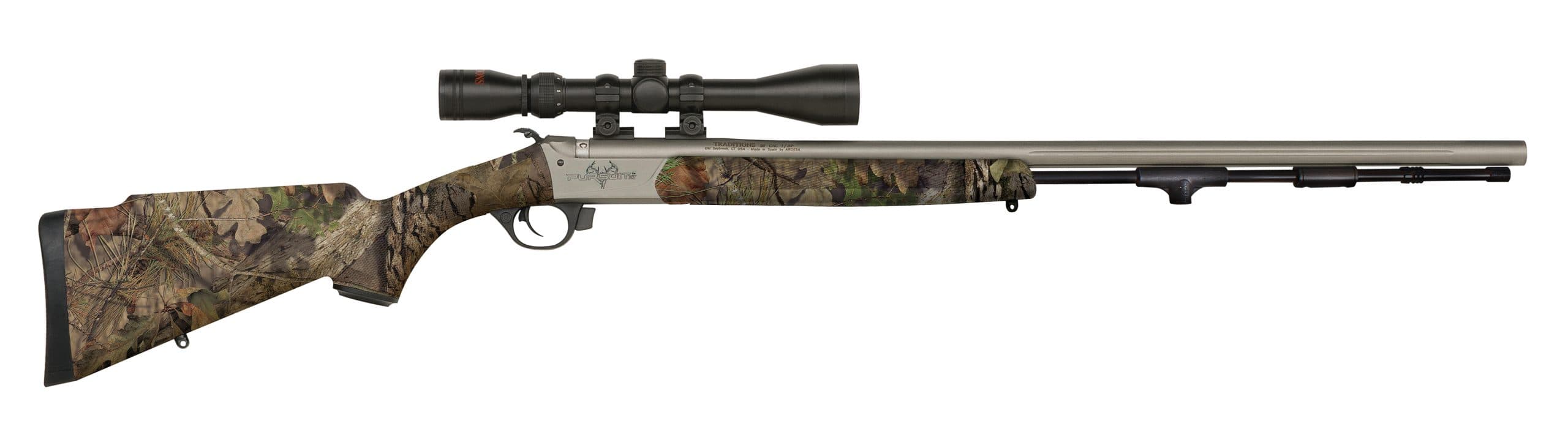 Traditions Pursuit™ XT .50cal Mossy Oak Break Up New Country, 26" Premium CeraKote w/3-9x40 Scope