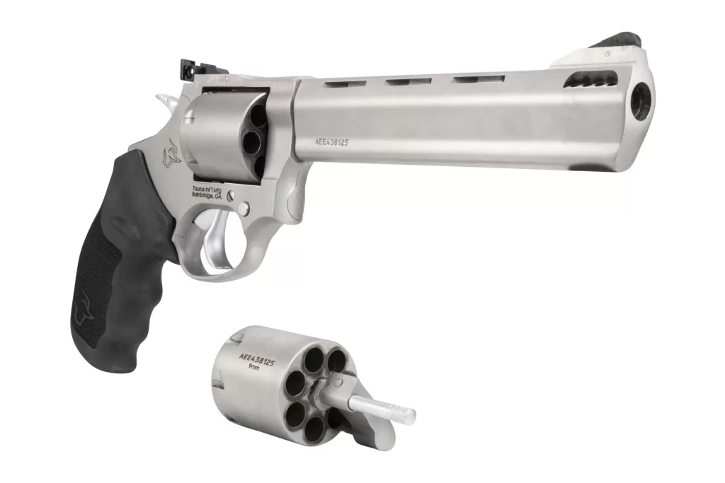 Taurus 692 .357 Mag/.38 Spl.+P/.9mm Luger, 6.5" Matte Stainless