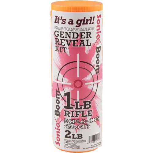 Sonic Boom Gender Reveal Kit - Girl