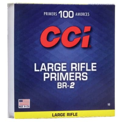 CCI #BR2 BENCH REST LARGE RIFLE PRIMER
