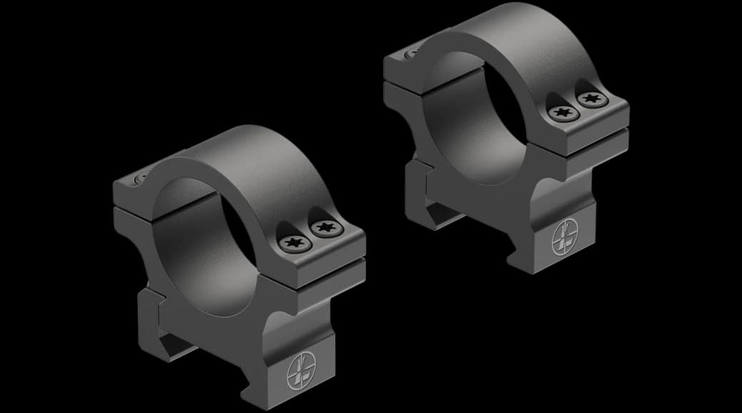 Leupold Open Range Cross-Slot Rings 30mm Low Matte