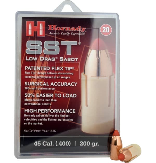 Hornady 45 Cal Sabot with 40 Cal 200 gr SST® ML™ Bullet 200gr