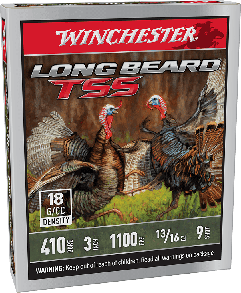 Winchester Long Beard TSS 410 Ga, 3", 13/16oz, 9 Shot Ron Shirk