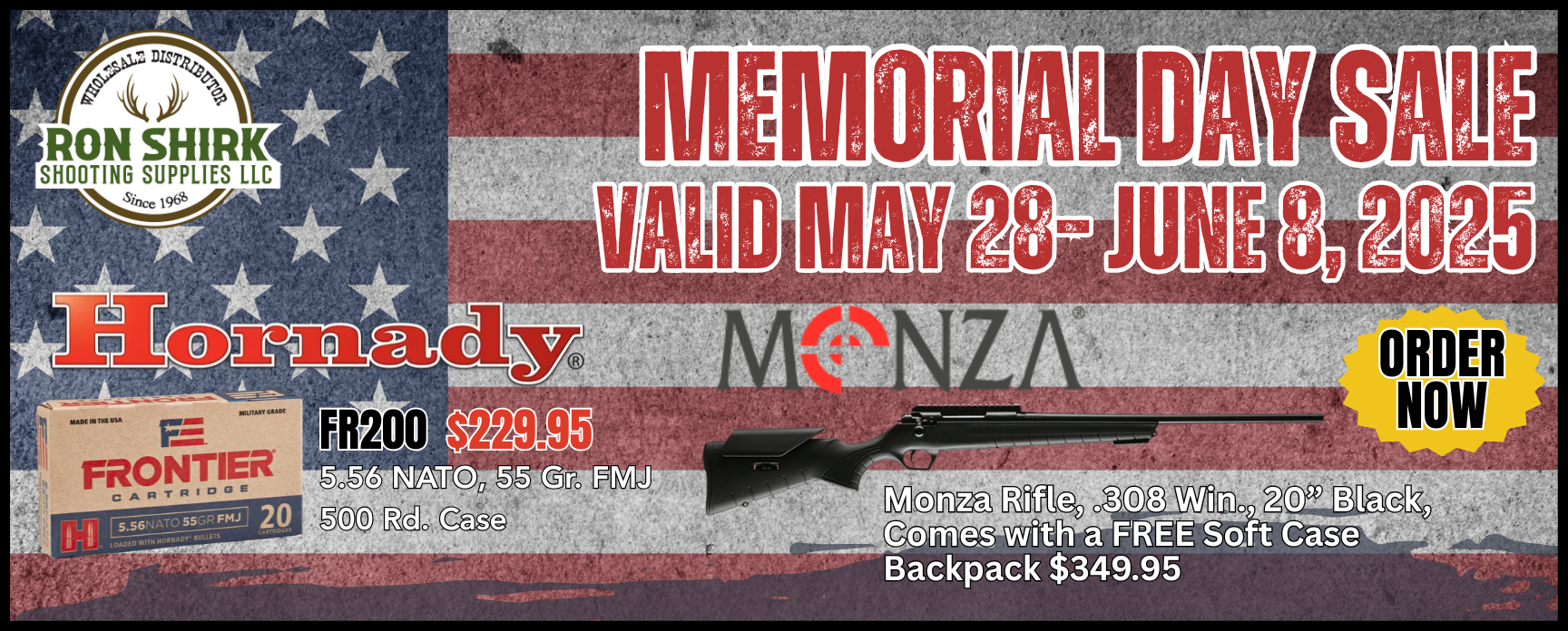 Memorial Day Sale